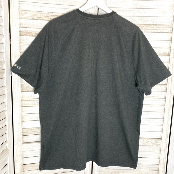 Carhart Mens Relaxed Fit Henley Short Sleeved Shirt Size XL - Picture 5 of 9